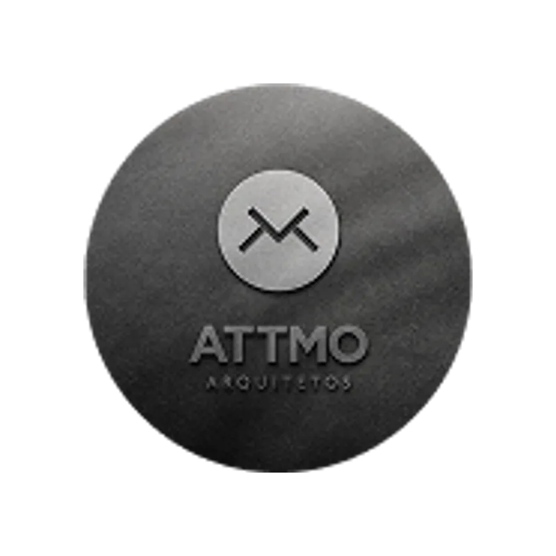 Logo da Attmo Arquitetos, escritório com projeto executado pela Romilson Carpintaria