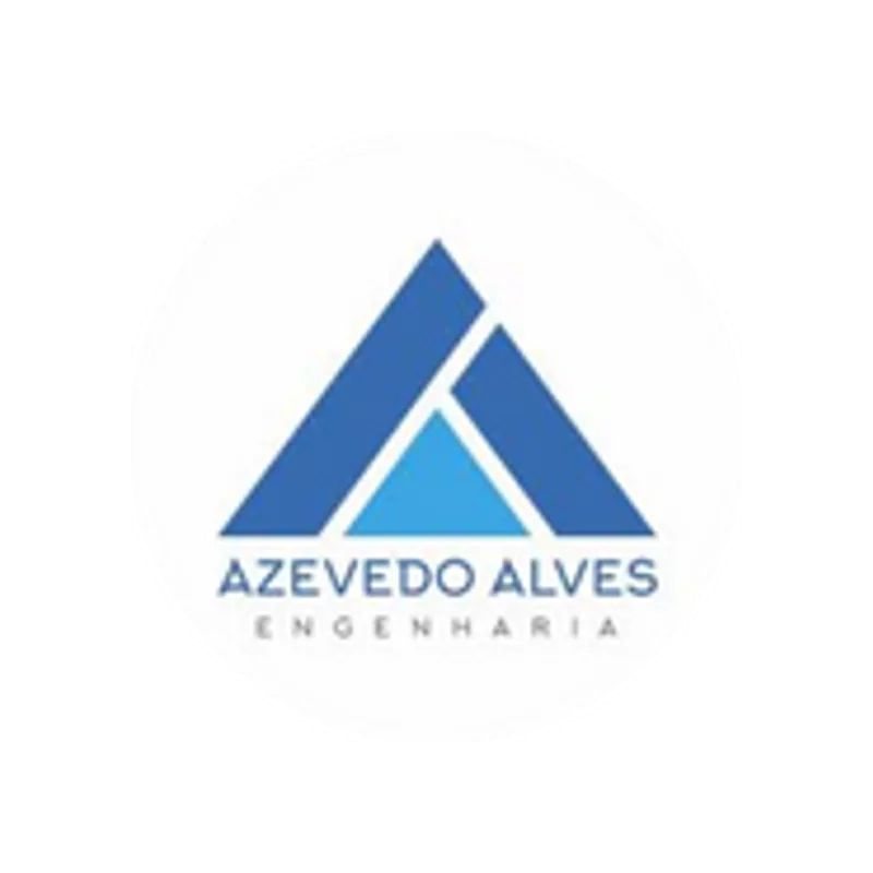 Logo da Azevedo Alves Engenharia, empresa que confiou na Romilson Carpintaria