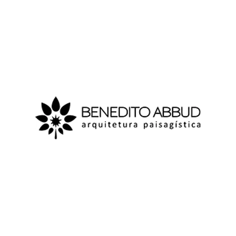 Logo de Benedito Abbud Arquitetura Paisagística, escritório ligado a projeto executado pela Romilson Carpintaria